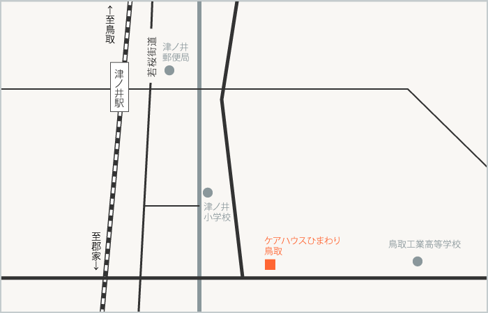 鳥取エリア地図